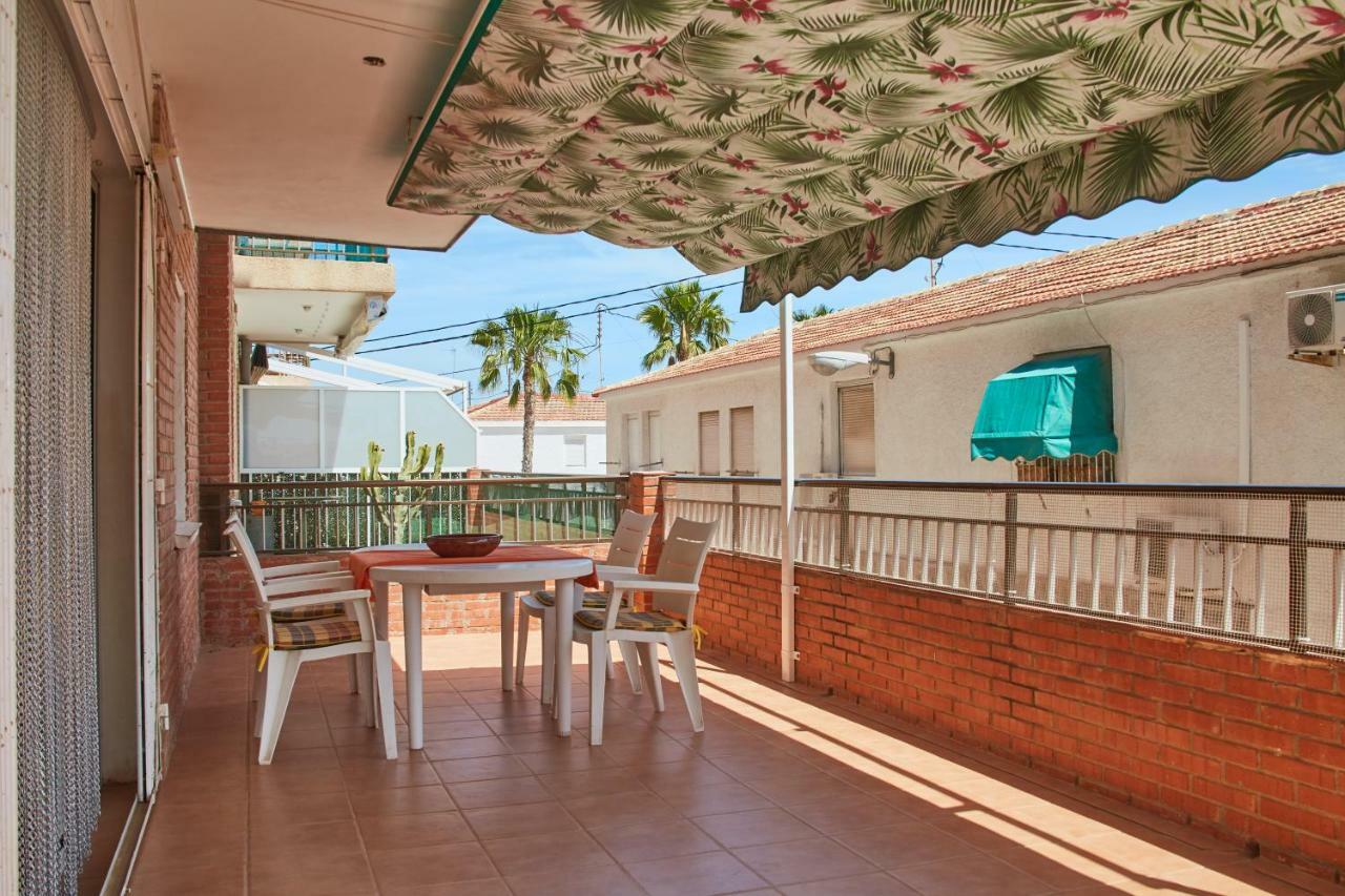 Grosse Sonnenterrasse, 200 Meter Zum Strand... Santa Pola Exterior photo